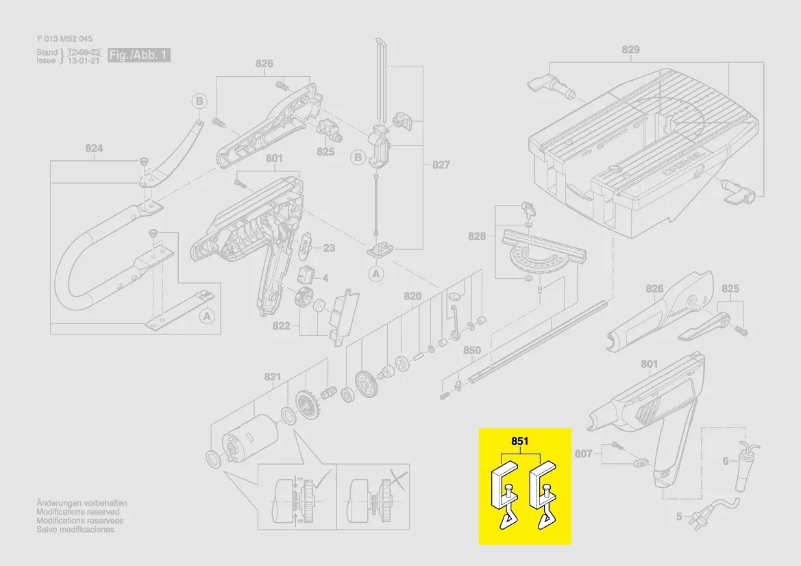 Serre-joint réf. 2 610 Z03 725 Dremel